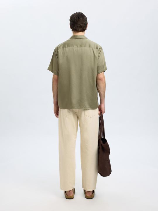 Produktbild Selected Homme Satin Kurzarmhemd (XL)