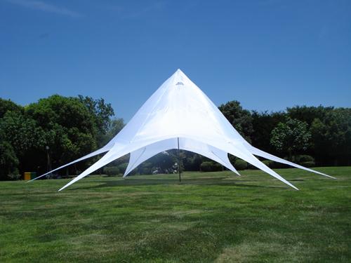 Image du produit CLP Tente étoile 12 m, blanc (1200 cm, 1200 cm)