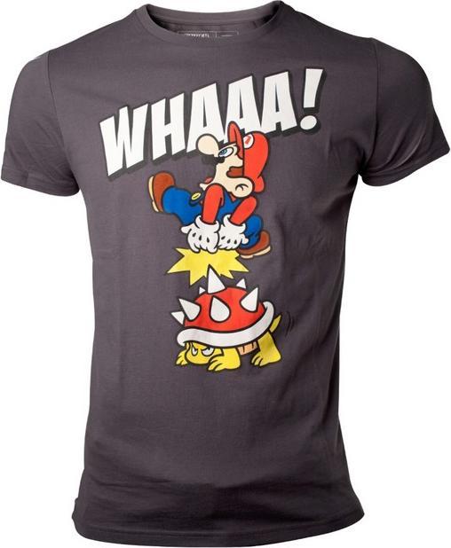 Produktbild Bioworld Merchandising Nintendo T- Mario Under Attack (L)