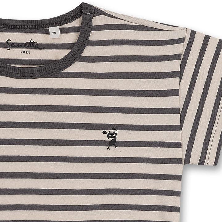 Actual product image Sanetta Unisex T Shirt Dark Striped (62)
