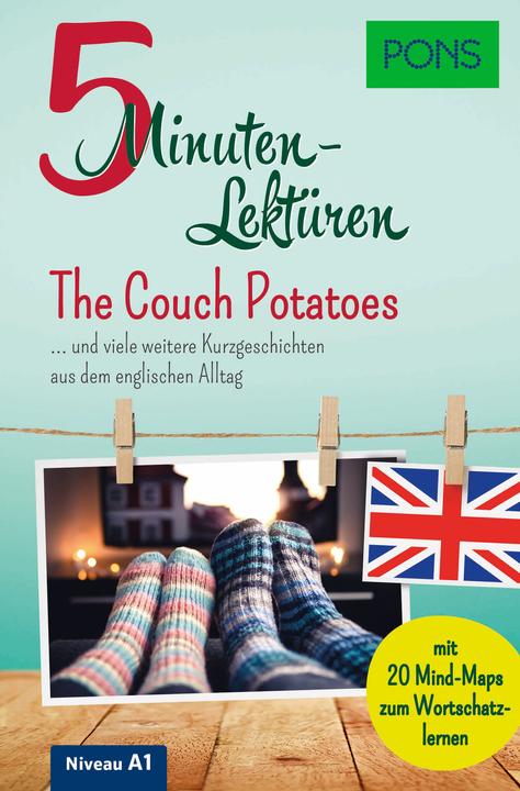 Produktbild 5 Minuten-Lektüre Englisch A1 - Couch Potatoes (Deutsch, Englisch, PONS, 2023)