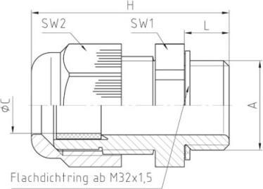 Produktbild Jacob Kabelverschraubung