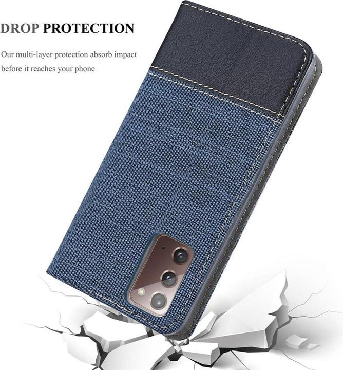 Image du produit Cadorabo Couverture look jeans Book (Samsung Galaxy Note 20)
