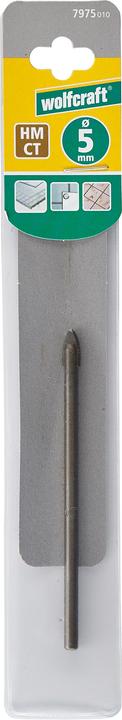 Immagine prodotto wolfcraft Trapano per vetro e piastrelle 4 mm 7 (4 mm)