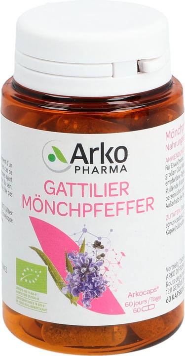 Produktbild Arkopharma Arkocaps Mönchspfeffer Kapseln (60 Stück, Kapseln, 39 g)