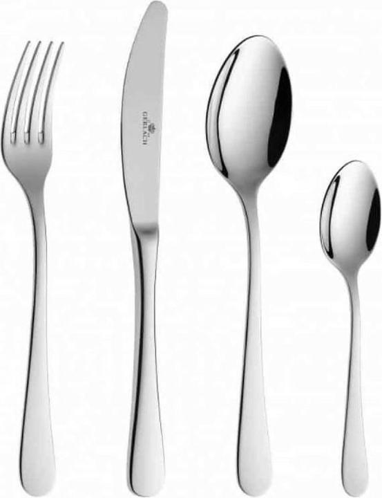 Gerlach FLOW cutlery set in glossy box 34P 60 pcs. (60 Stück, Besteck Set)
