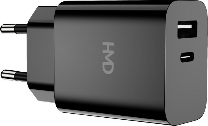 Nokia HMD Dual Port Wandoplader 30W Zwart