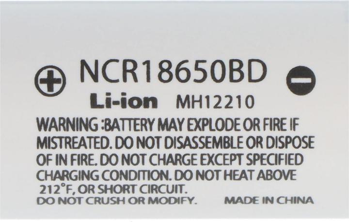 Image du produit Panasonic Batterie NCR18650A non protégée (3100 mAh)