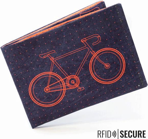 Actual product image Paprcuts RFID Bike wallet