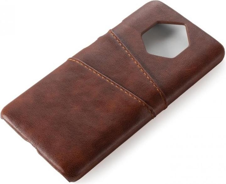 Actual product image Screenguard Nokia 9 PureView CardCaddy Leather Backcase with Card Slots (Nokia 9 PureView)