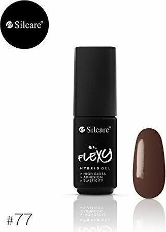 Immagine prodotto Silcare Flexy Hybrid Gel Polish 77 4.5G (77, Smalto per unghie effetto gel)