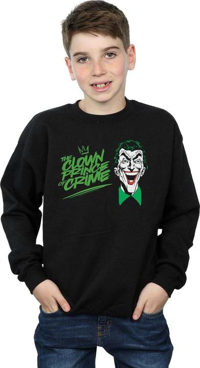 Image du produit - Sweat BATMAN JOKER THE CLOWN PRINCE OF CRIME - Garçon (152, 158)