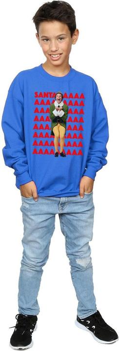 Immagine prodotto Elf Buddy Santa Scream Felpa Ragazzi (152, 158)