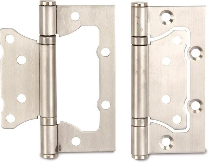 Produktbild Masterproof Nirosta-Scharniere, 100x75 mm, fluchtend, 2 Stück (Scharniere, 2 Stk.)