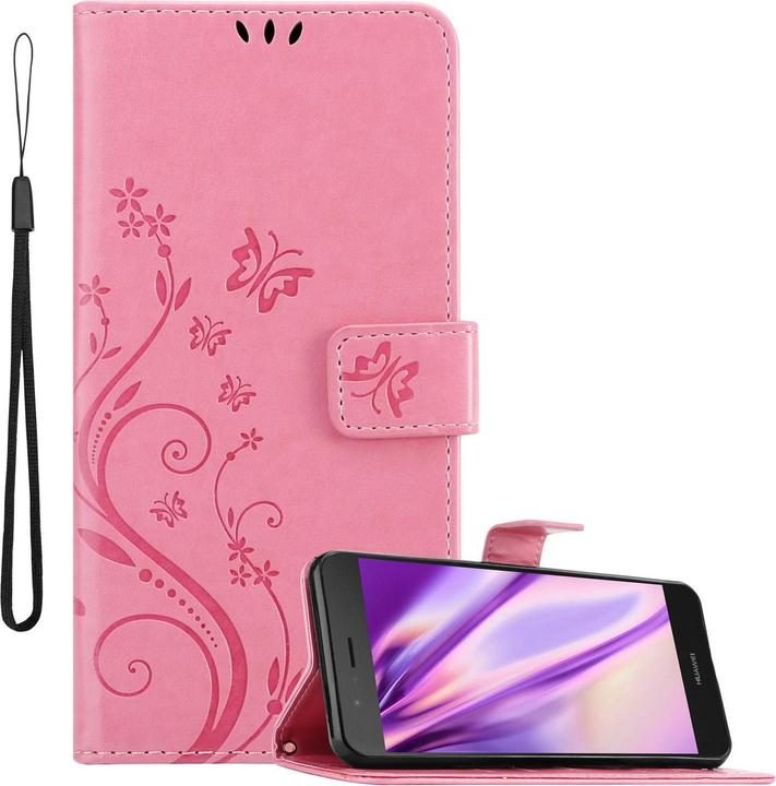 Produktbild Cadorabo Flower Book Cover (Huawei P9 Lite)