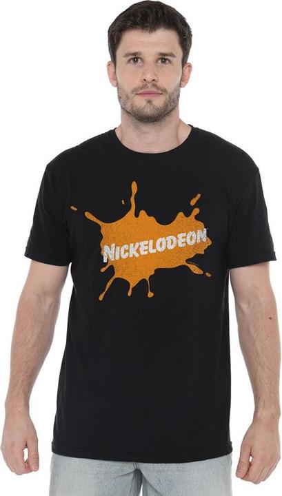 Immagine prodotto Nickelodeon Maglietta Logo Retro Burst Uomo (3XL)