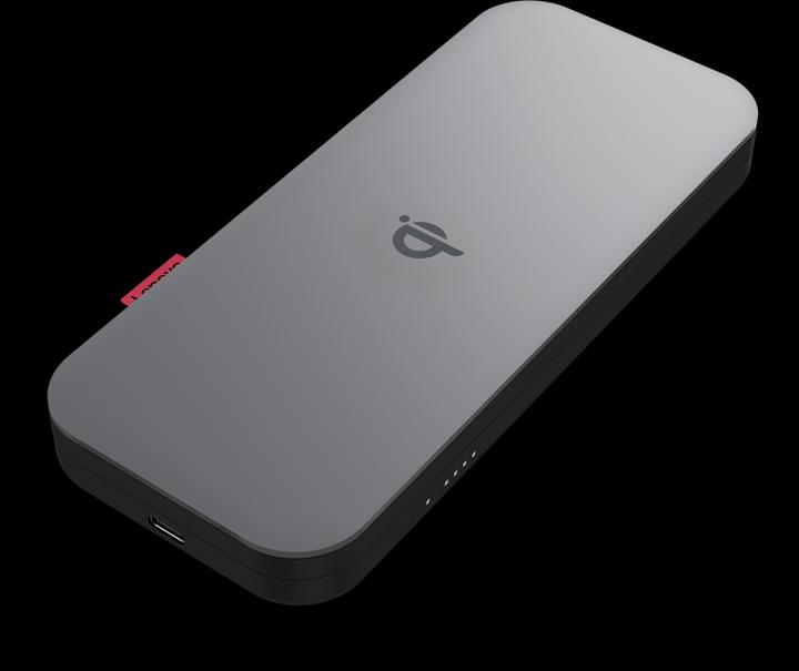 Immagine prodotto Lenovo Banca di alimentazione mobile Go USB-C + Qi Wireless (10000 mAh, 27 W, 38.50 Wh)