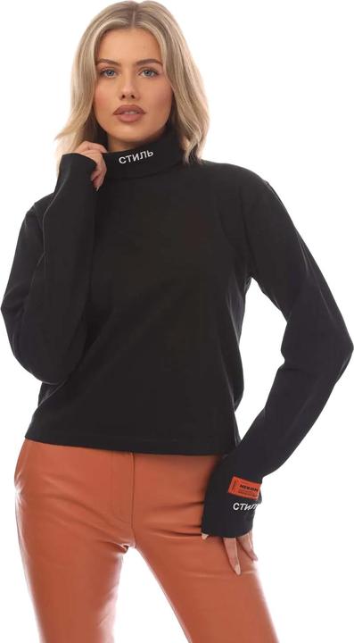 Immagine prodotto Heron Preston Maglietta Collo a Rotolo Manica Lunga Donna (38 D)