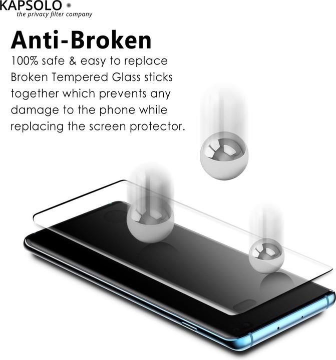 Image du produit Kapsolo Verre de protection d'écran (10 pièce(s), Samsung Galaxy S20+)