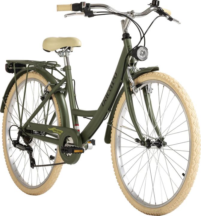 Image du produit Damenfahrrad 26" Toscana Damen Bike Grün Oregano 6 Gänge RH 41 cm (41 cm)