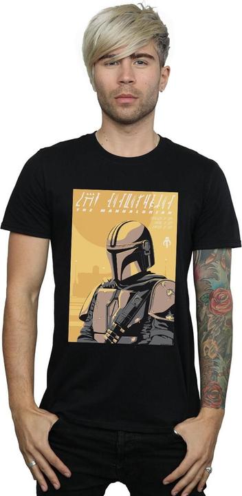 Produktbild Star Wars The Mandalorian Art Poster TShirt (L)