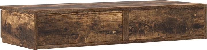 Actual product image VidaXL Bed bases in smoked oak 90x36.5x16.5 cm wood-based material