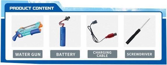 Image du produit Pistolet à eau électrique