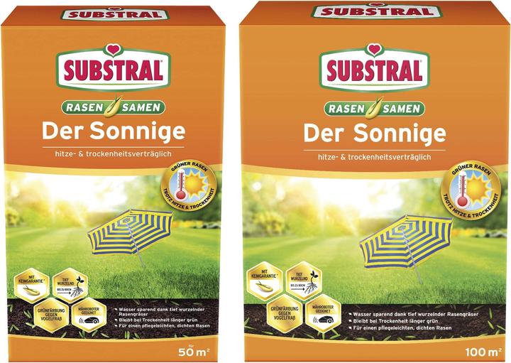 Produktbild Substral Rasensamen Der Sonnige - 2,25 Kg (Rasensamen)