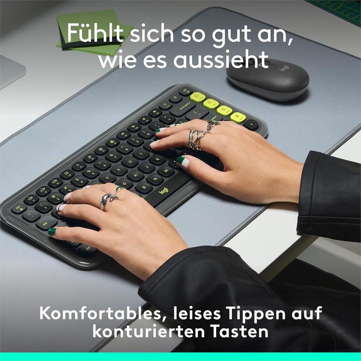 Actual product image Logitech Pop Icon Keys (DE, Wireless)