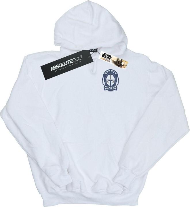 Produktbild Star Wars The Mandalorian Bounty Hunter Badge Breast Print Kapuzenpullover (XL)