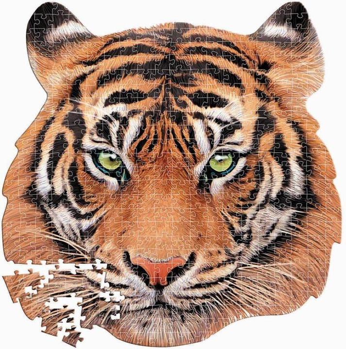Produktbild Educa Shape Puzzle Tiger face 400 Teile (375 Teile)