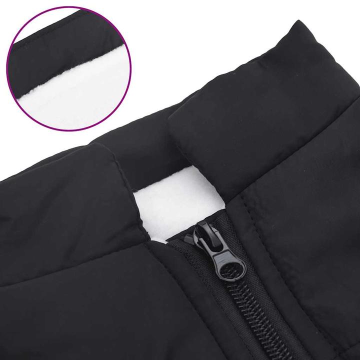 Actual product image VidaXL Dog coat with harness Waterproof Reflective (32, Dog coat)