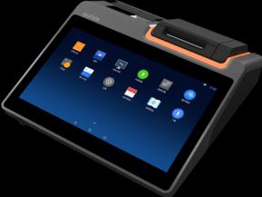 Sunmi Stampante Android/Cassa 11,6" NFC/Cam/LTE 80mm (80mm) 4G LTE