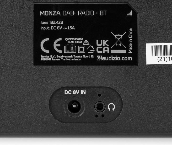 Image du produit Audizio Monza (DAB+ DAB, FM, Bluetooth)