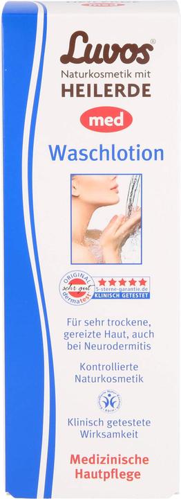Actual product image Luvos Natural Cosmetics MED Wash and Shower Lotion, 200 ml Gel (200 ml)
