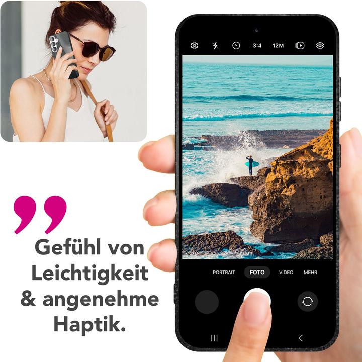 Image du produit Nalia ShinePop - Stabile Glänzende Glitzer Hülle - Glamour Glitter Cover (Samsung Galaxy S25)