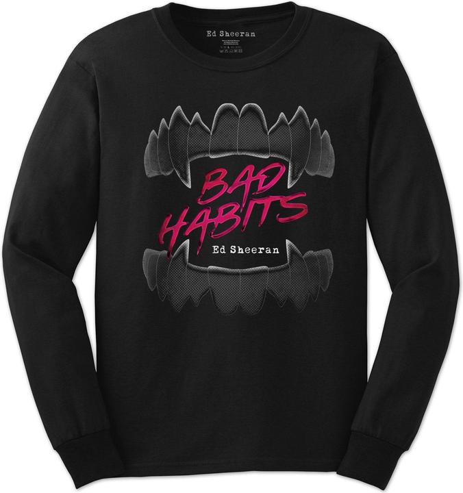 Ed Sheeran Bad Habits (Longsleeve)
