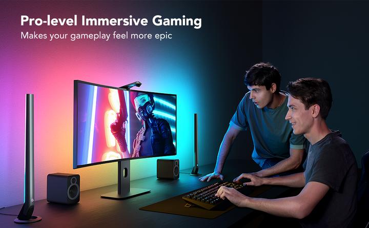 Image du produit Govee DreamView G1 Pro Lumière de jeu, RGBIC, WiFi (300 lm)