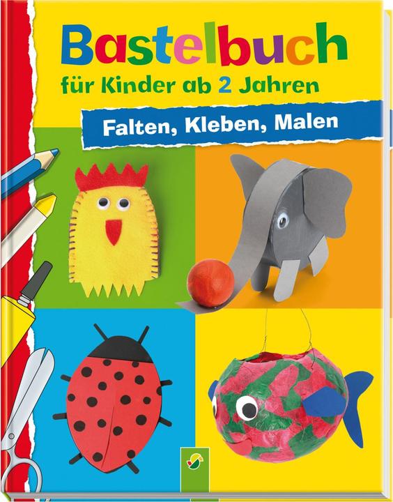 Produktbild Bastelbuch für Kinder ab 2 Jahren (Deutsch, Elisabeth Holzapfel, 2015)