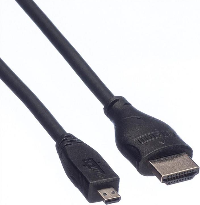 Immagine prodotto Roline micro HDMI (Typ D) — HDMI (Typ A) (2 m, HDMI)