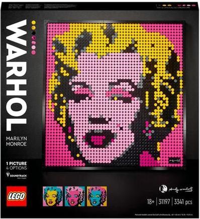 LEGO Andy Warhol's Marilyn Monroe (31197, LEGO Art)