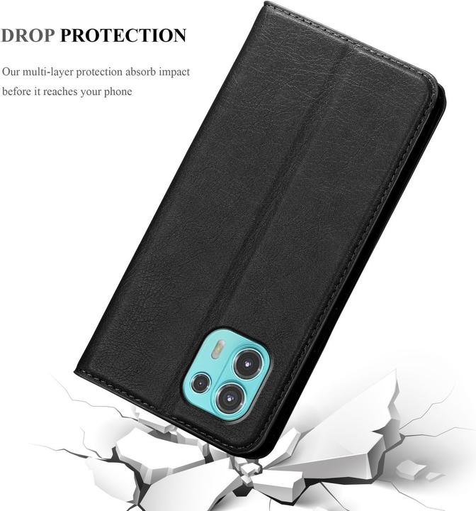 Image du produit Cadorabo Housse pour Motorola EDGE 20 LITE / FUSION en Book Invis. Style magnétique (Motorola Edge 20 Lite)