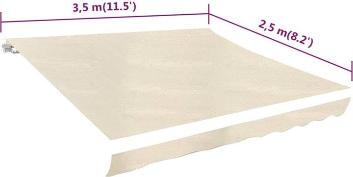 Actual product image VidaXL Lybed (350 x 250 cm)