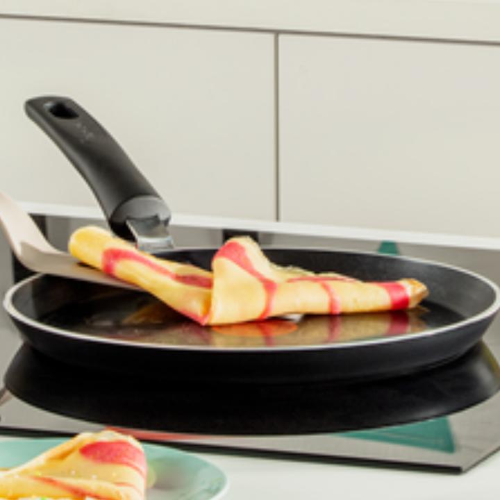 Immagine prodotto Tefal Padella per crêpes Giorno per Giorno 25 cm (25 cm, Set di pentole e padelle da cucina, Alluminio)