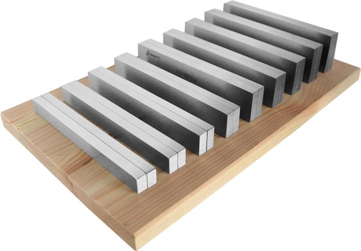 Produktbild Paulimot Parallelunterlagen-Set 18-teilig Länge 150 mm, Breite 8,5 mm