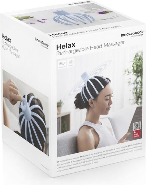 Actual product image InnovaGoods Helax rechargeable head massager