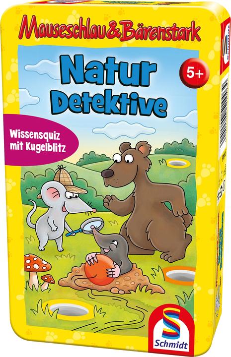 Actual product image Schmidt Spiele Nature detectives metal box (German)