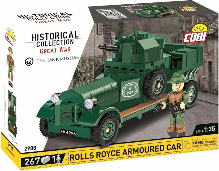 Actual product image Cobi Rolls Royce Armoured Car