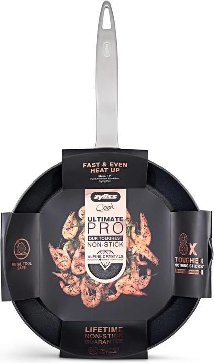 Actual product image Zyliss Ultimate Pro frying pan (28 cm, Frying pan, Aluminium, Stainless steel)