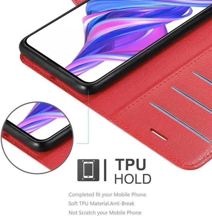 Actual product image Cadorabo Book with stand function cover (Honor 9X Pro)